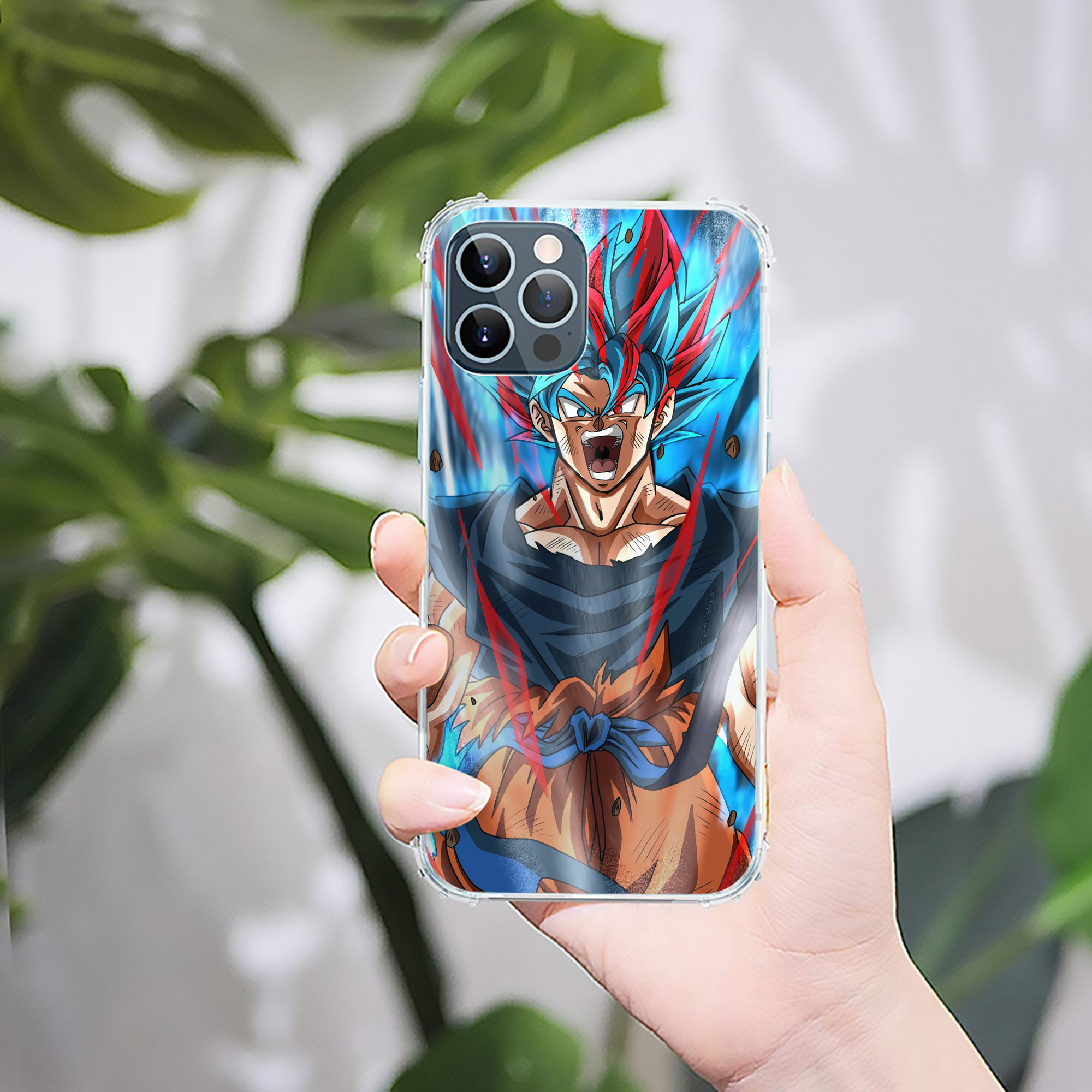 （画像用） ドラゴンボール DRAGON BALL 【iPhone 12シリーズ対応】透明スマホケース（クリアソフトケース）